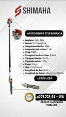 Motosierra Teléscopica Shimaha SPS-260