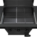 Parrilla y plancha a gas de 3 quemadores Pro Series™ con quemador lateral