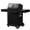 Parrilla y plancha a gas de 3 quemadores Pro Series™ con quemador lateral