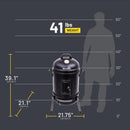 Ahumador Carbón Char-Broil tipo Bala 16"