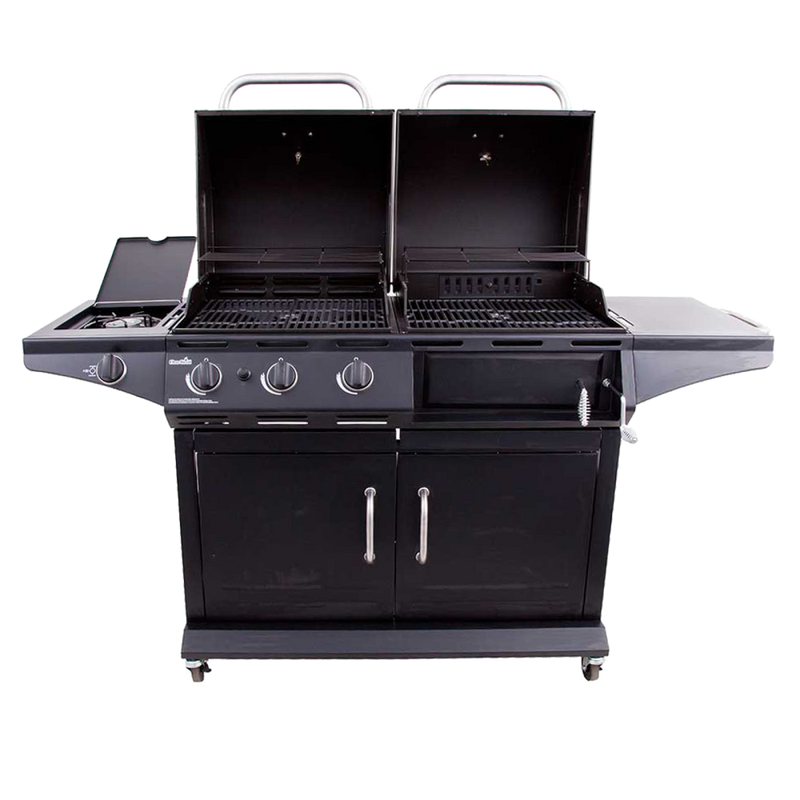 Ahumador Char-Broil Combo Carbón-Gas