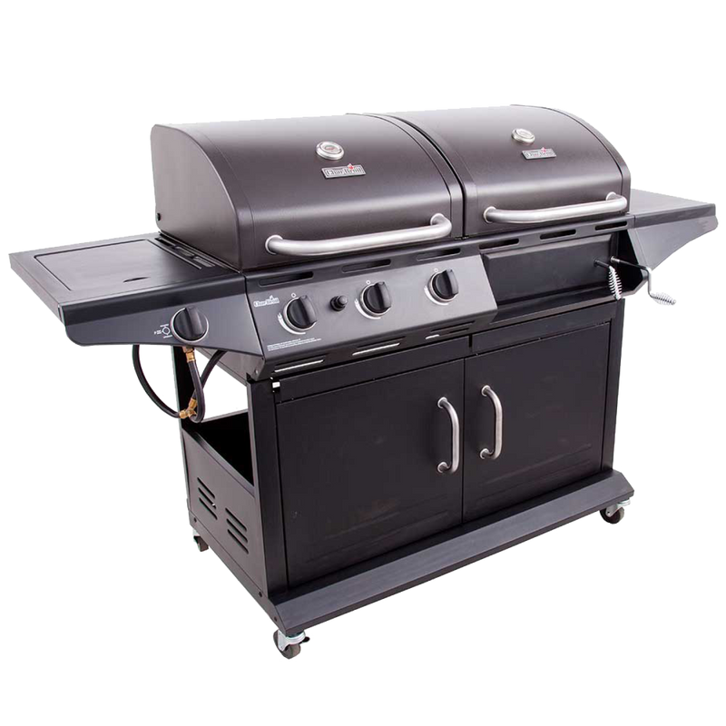 Ahumador Char-Broil Combo Carbón-Gas