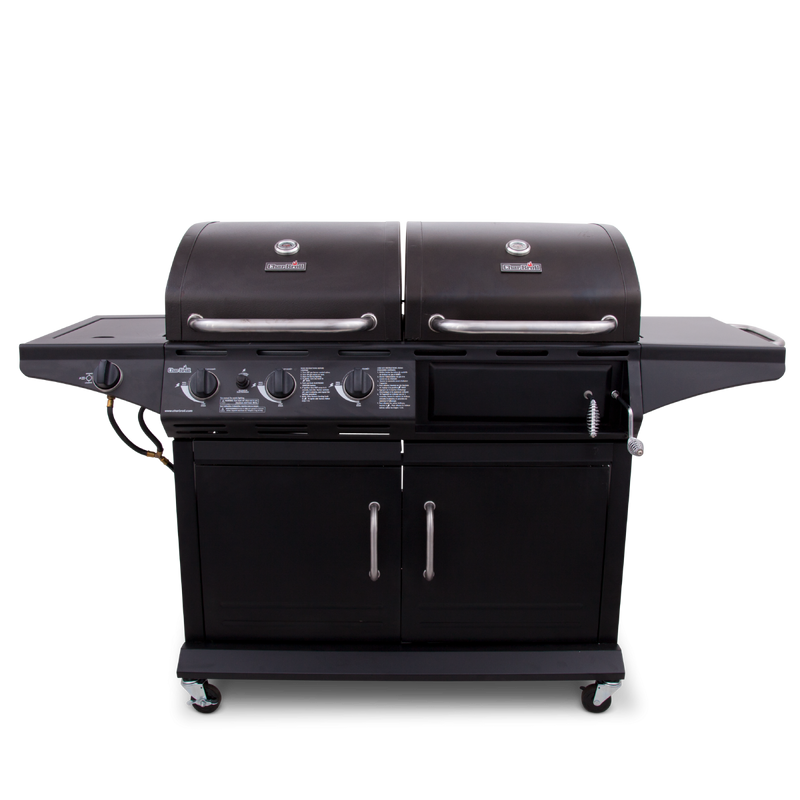 Ahumador Char-Broil Combo Carbón-Gas