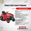 Tractor Craftsman Motor Briggs & Stratton 17.5 hp