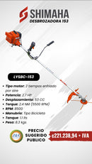 Desbrozadora Shimaha SBC-153