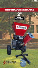 Trituradora de Ramas Shimaha 2"