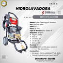 Hidrolavadora Shimaha 3000 PSI Motor Briggs & Stratton 6.5 HP