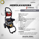 Hidrolavadora Shimaha 3000 PSI Motor Loncin 6.5 HP