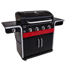 Parrilla Char-broil Gas-Carbón 4 quemadores