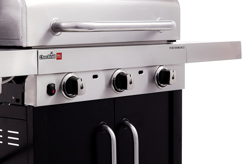 Parrilla Gas Tru Infrared Char-Broil Perfomance Tres Quemadores + Lateral