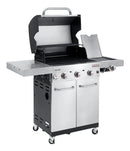 Parrilla Gas Tru Infrared Char-Broil 3+1 Quemadores Profesional Series con Luz LED