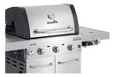 Parrilla Gas Tru Infrared Char-Broil 3+1 Quemadores Profesional Series con Luz LED