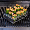 Rejilla Doble Asador para Pimientos Acero Inoxidable Grill +