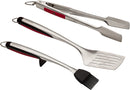 Set 3 Piezas Espátula - Pinzas - Cepillo Rociar